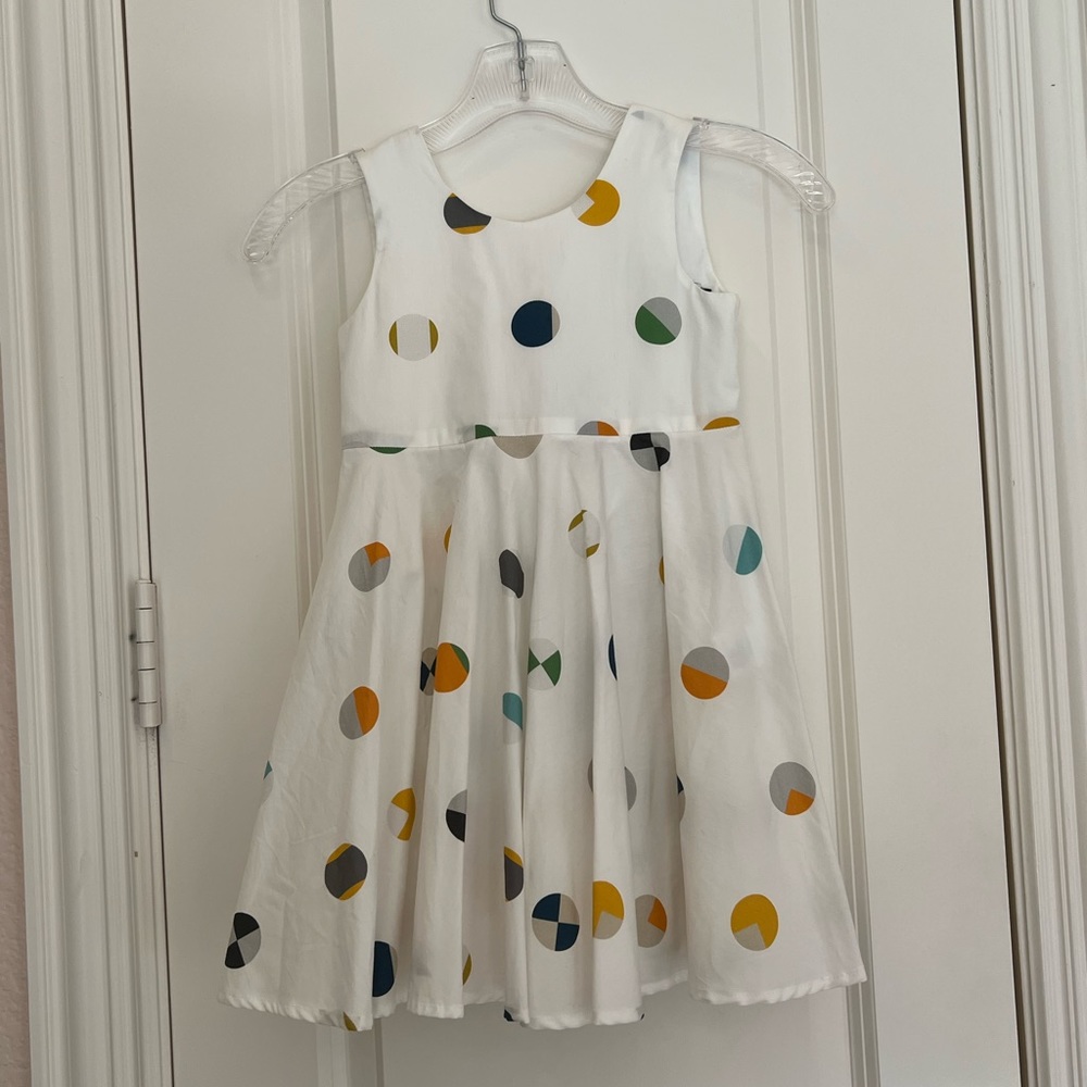 Girls Sz 4 Polka Dot Dress NWOT